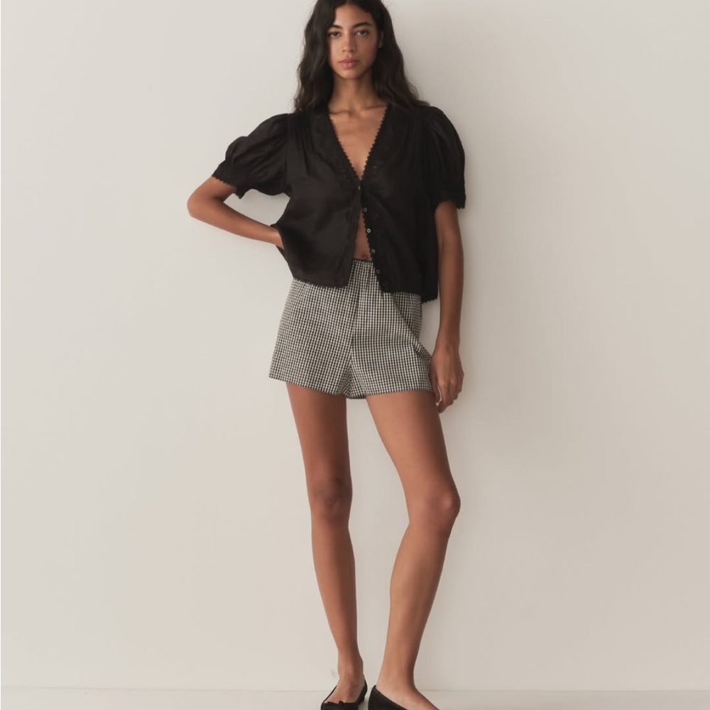 Doen Black BRIGITTA Top